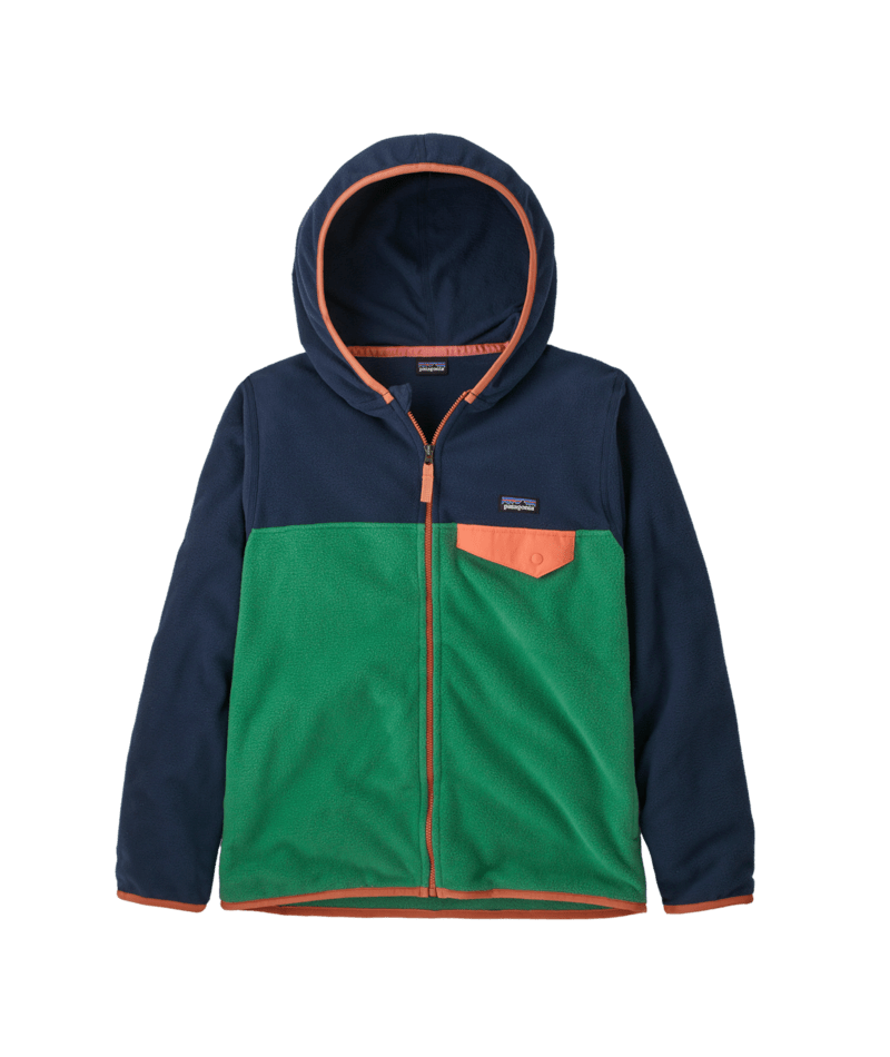 Kids' Micro D® Snap-T® Fleece Jacket - GTRN