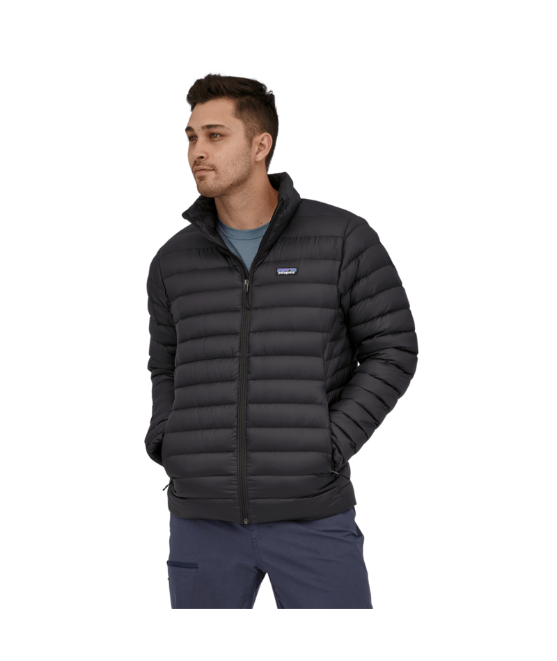 Men's Down Sweater - BLK