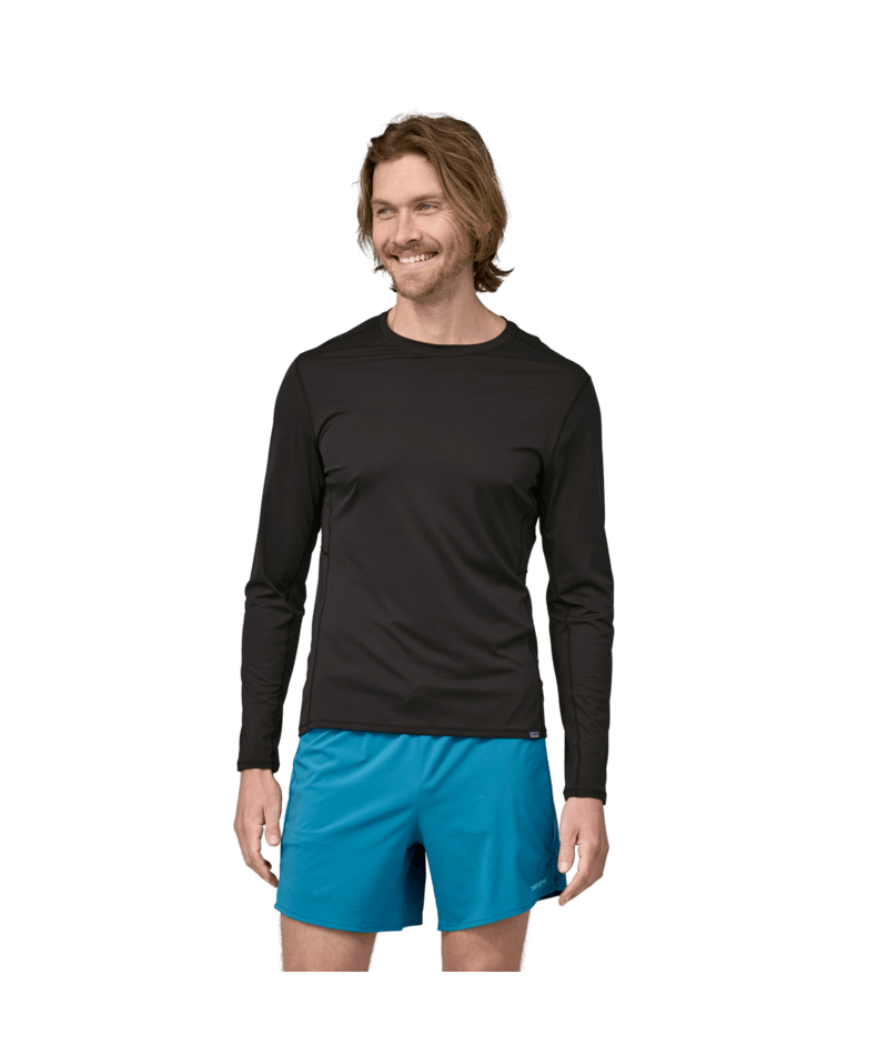 Men's Long-Sleeved Capilene® Cool Lightweight Shirt - BLK