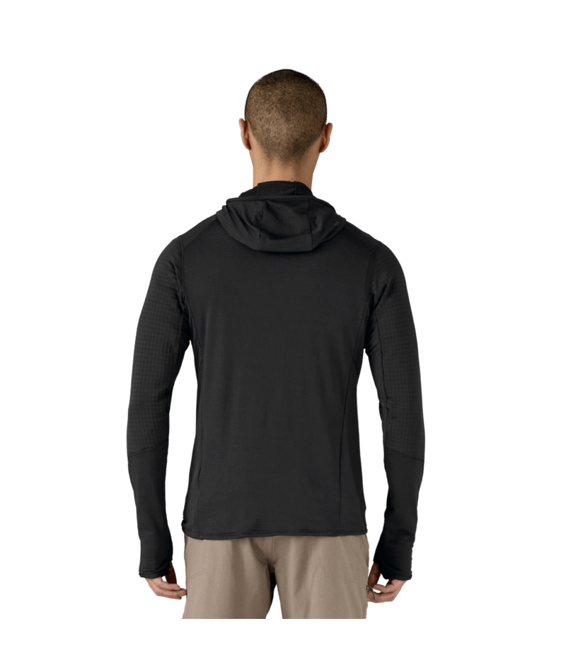 Men's R1® Fleece Pullover Hoody - BLK
