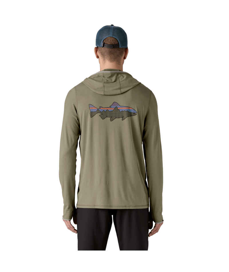 Men's Tropic Comfort Natural Graphic Sun Hoody - FTRV
