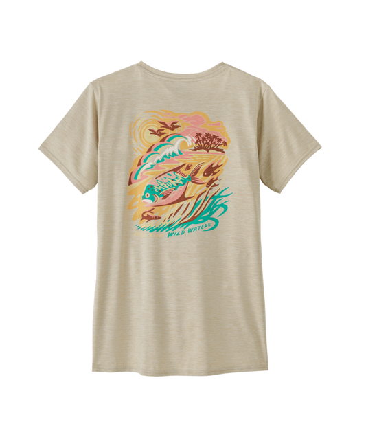 Women's Cap Cool Daily Graphic Shirt - PIPX
