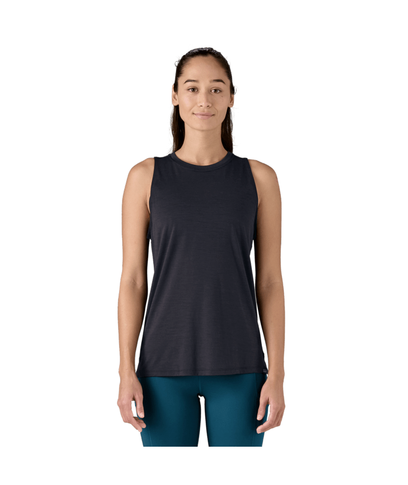 Women's Capilene® Cool Merino Blend Tank Top - BLK