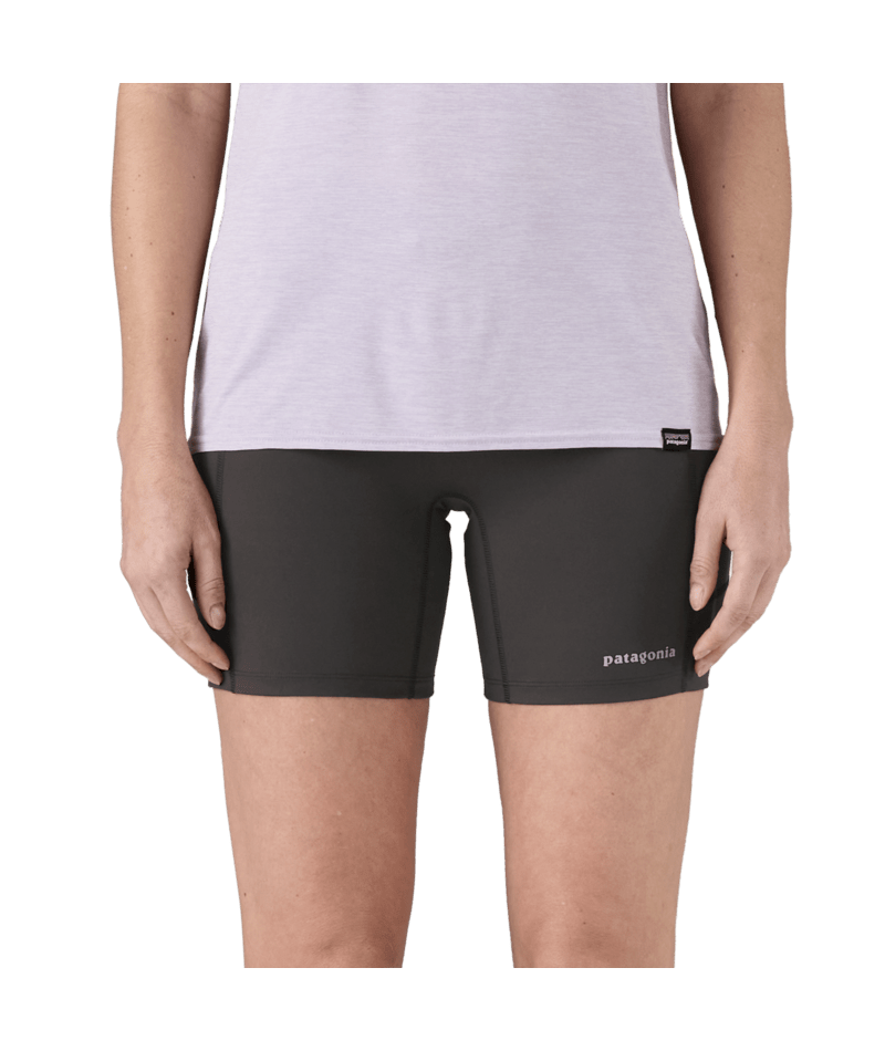 Women's Endless Run Shorts - 6" - BLK