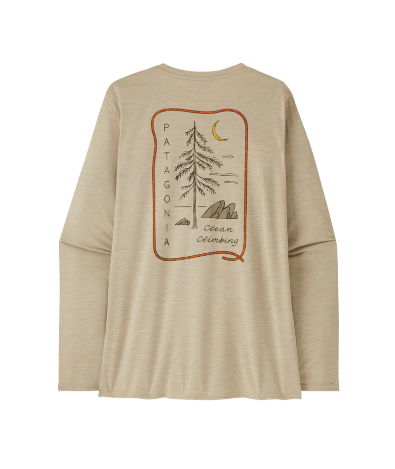 Women's Long-Sleeved Capilene® Cool Daily Graphic Shirt - Lands - CRPX