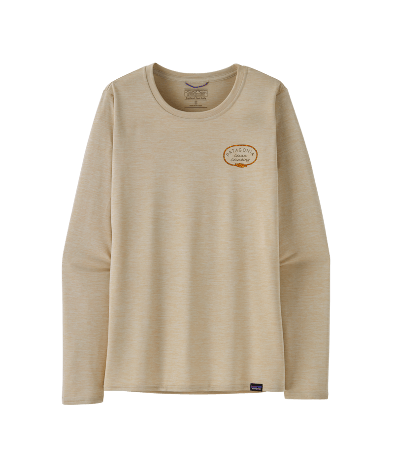 Women's Long-Sleeved Capilene® Cool Daily Graphic Shirt - Lands - CRPX