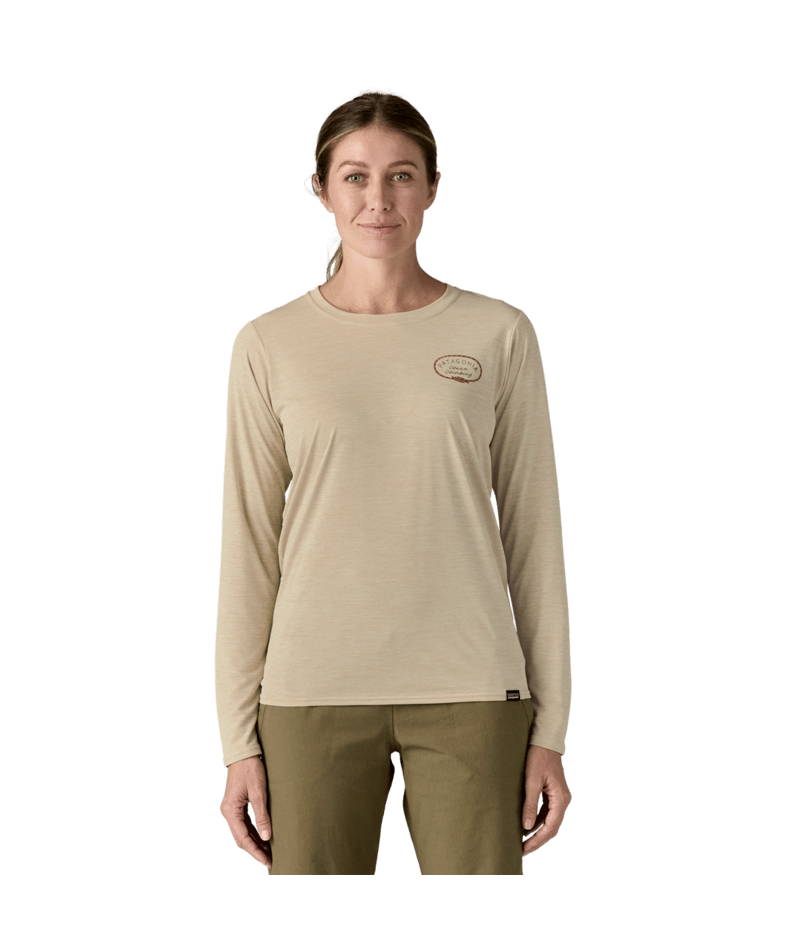 Women's Long-Sleeved Capilene® Cool Daily Graphic Shirt - Lands - CRPX