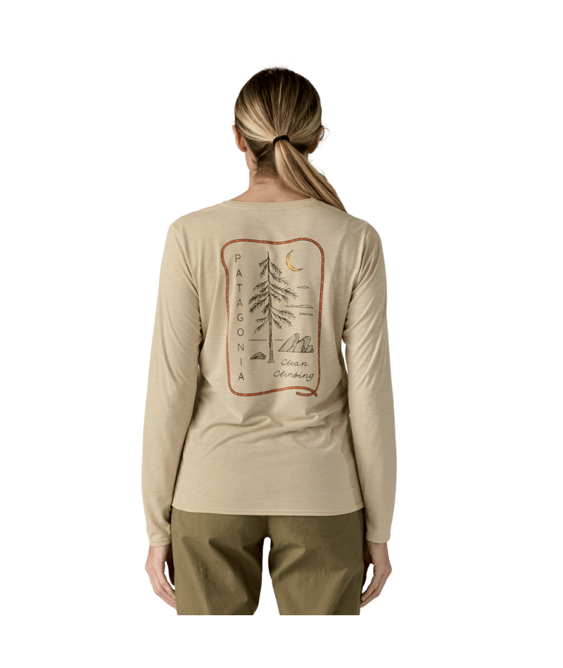 Women's Long-Sleeved Capilene® Cool Daily Graphic Shirt - Lands - CRPX
