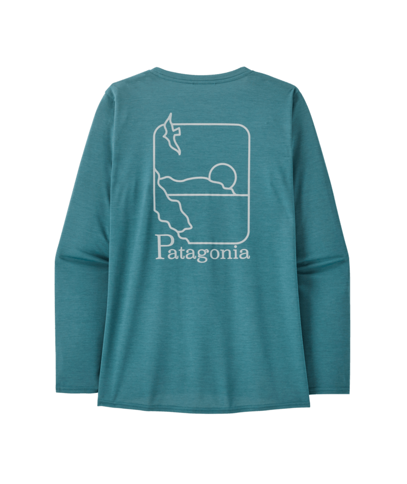 Women's Long-Sleeved Capilene® Cool Daily Graphic Shirt - Waters - SDWX