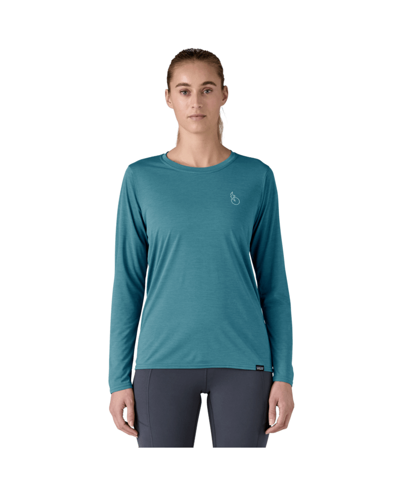 Women's Long-Sleeved Capilene® Cool Daily Graphic Shirt - Waters - SDWX