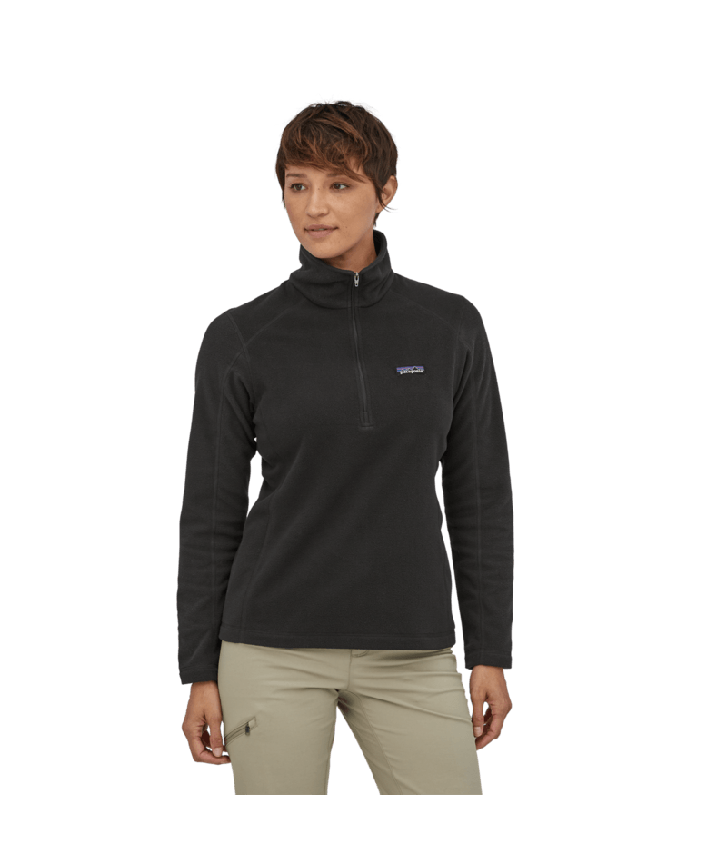 Women's Micro D® 1/4-Zip Fleece - BLK