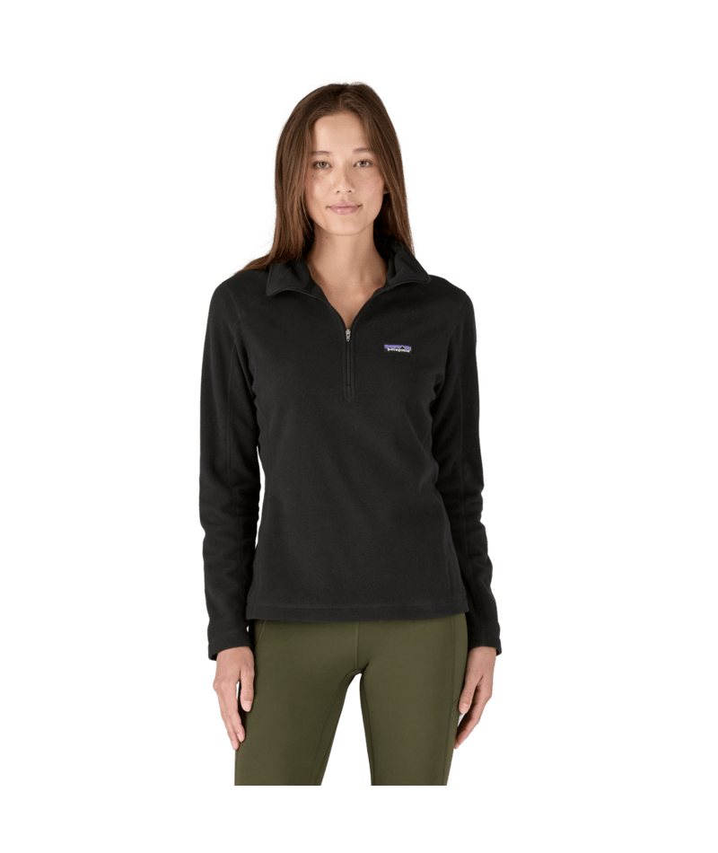 Women's Micro D® 1/4-Zip Fleece - BLK