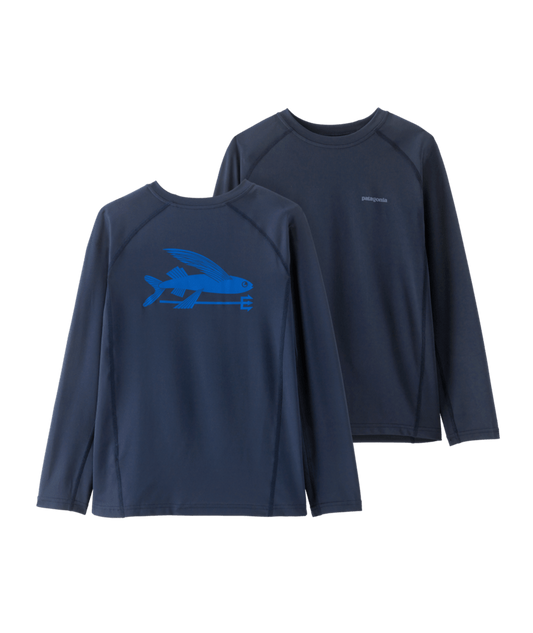 Kids' Long-Sleeved Capilene® Silkweight Rashguard - FYNE