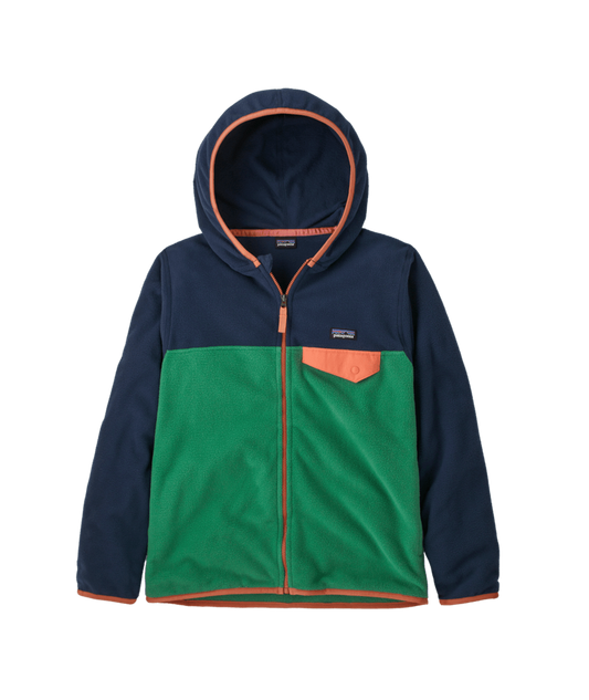 Kids' Micro D® Snap-T® Fleece Jacket - GTRN