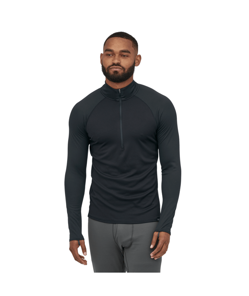Men's Capilene® Midweight Zip-Neck - BLK