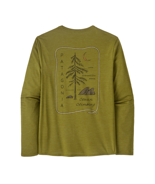 Men's Long-Sleeved Capilene® Cool Daily Graphic Shirt - Lands - CRGX