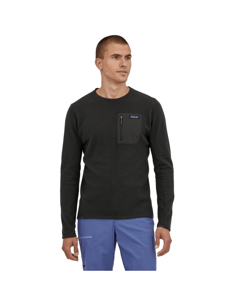 Men's R1® Air Crew - BLK