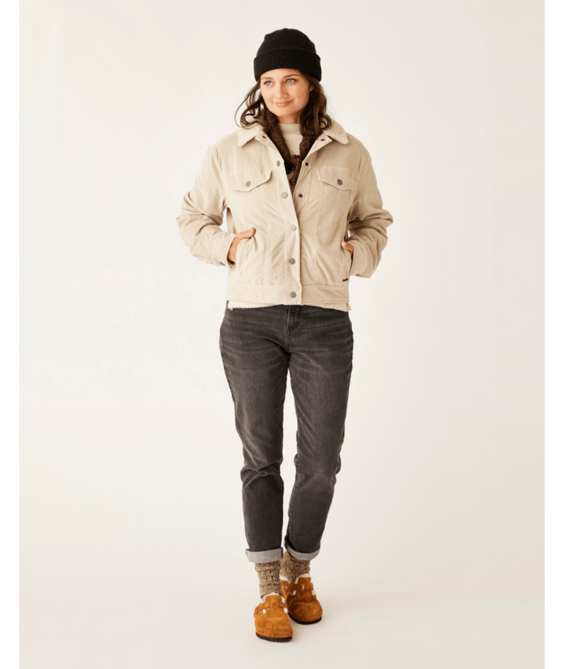 Rhea Buttercord Jacket - 090CEMEN
