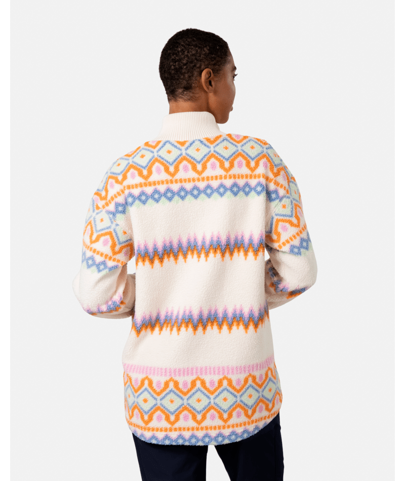 Ruthie Midlayer Half-Zip - NWHITE