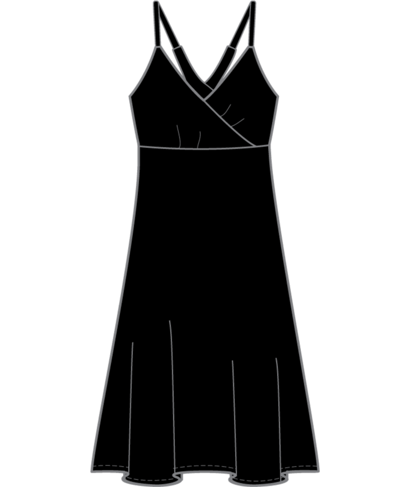 Women's Amber Dawn Dress - BLK