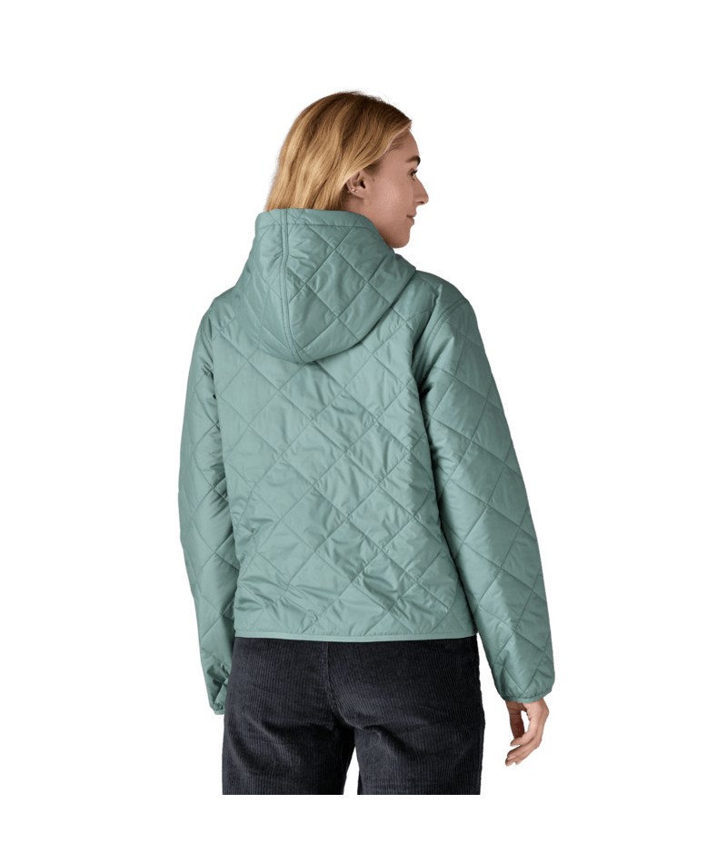 Women's Diamond Quilted Bomber Hoody - TMBL