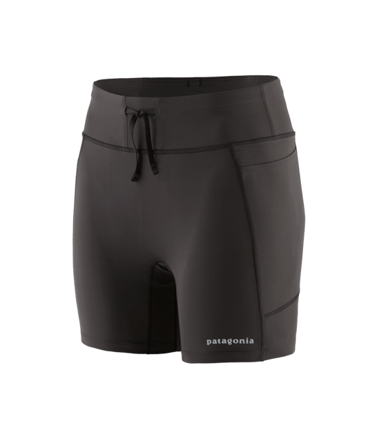 Women's Endless Run Shorts - 6" - BLK