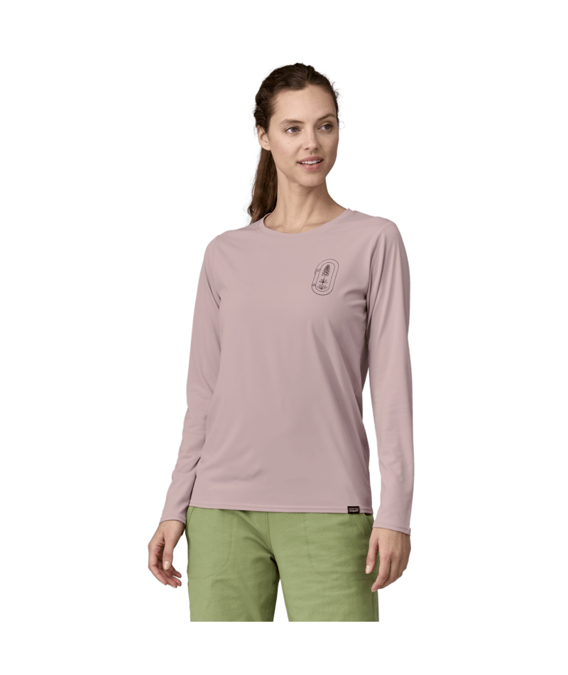 Women's Long-Sleeved Capilene® Cool Daily Graphic Shirt - Lands - CBPL
