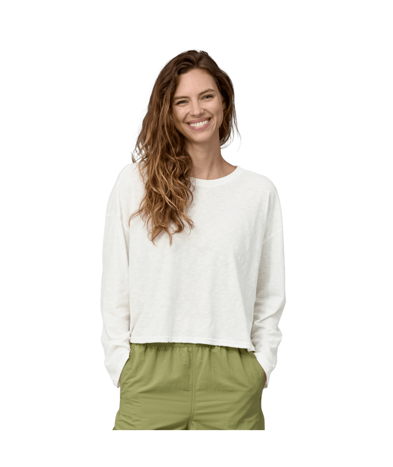 Women's Long-Sleeved Mainstay Top - WHI