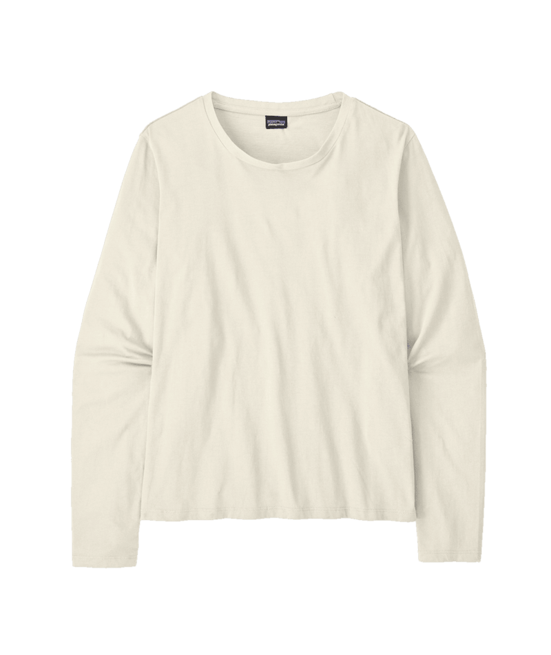 Women's Long-Sleeved Regenerative Organic Certified® Cotton Tee - UDNL