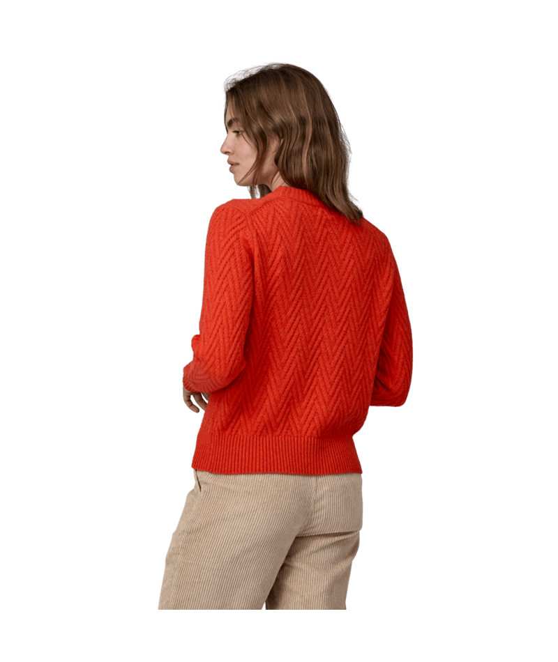 Women's Recycled Wool-Blend Crewneck Sweater - CHMR