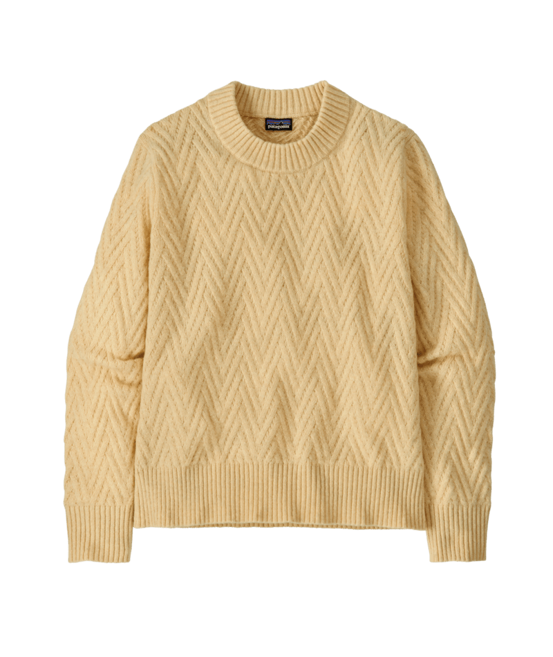 Women's Recycled Wool-Blend Crewneck Sweater - CHNL