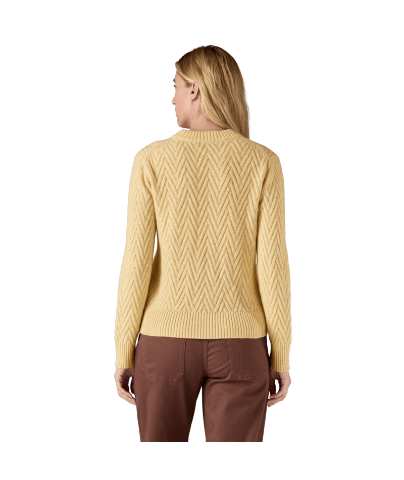 Women's Recycled Wool-Blend Crewneck Sweater - CHNL