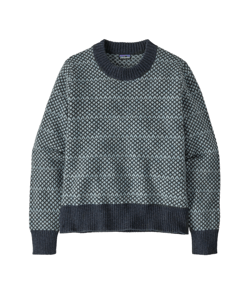 Women's Recycled Wool-Blend Crewneck Sweater - SDTL