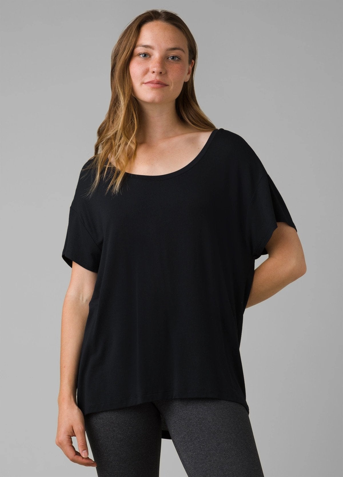 Foundation Slouch Top - BLK