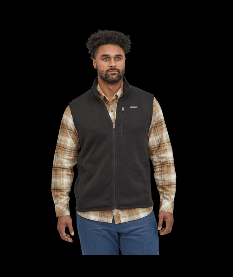 Men's Better Sweater® Fleece Vest - BLK