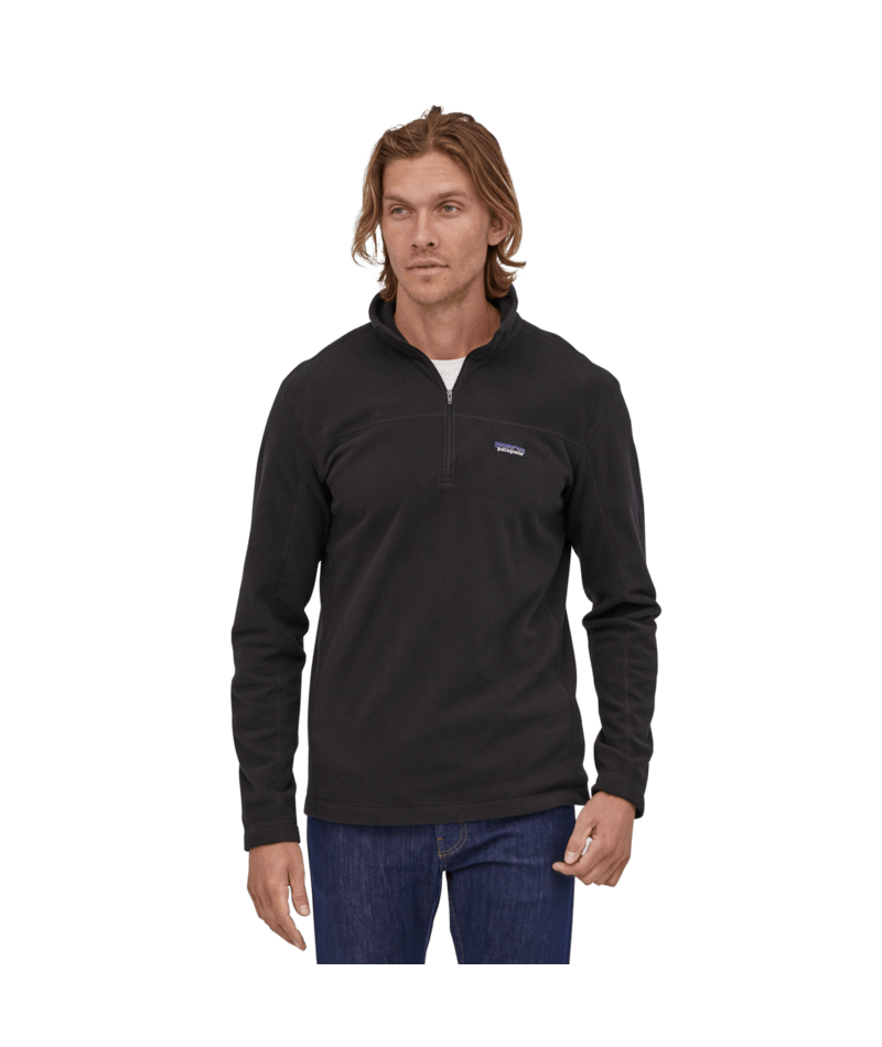 Men's Micro D® Fleece Pullover - BLK
