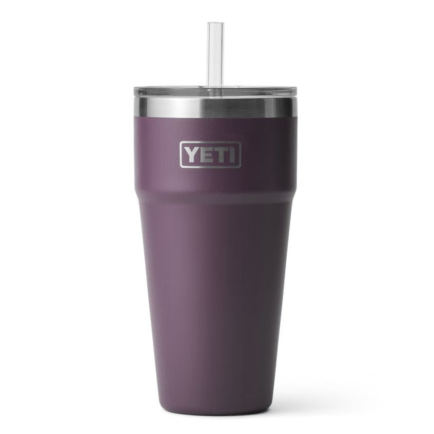 RAMBLER® 26 OZ STACKABLE CUP WITH STRAW LID - NORDPURP