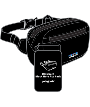 Ultralight Black Hole® Mini Hip Pack 1L - BLK