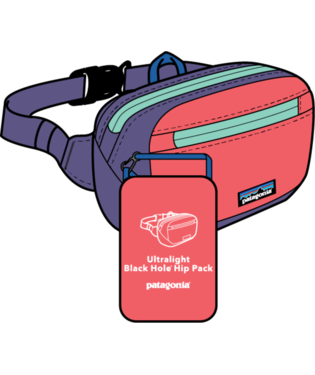 Ultralight Black Hole® Mini Hip Pack 1L - PEPL