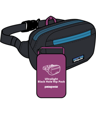 Ultralight Black Hole® Mini Hip Pack 1L - PIBL