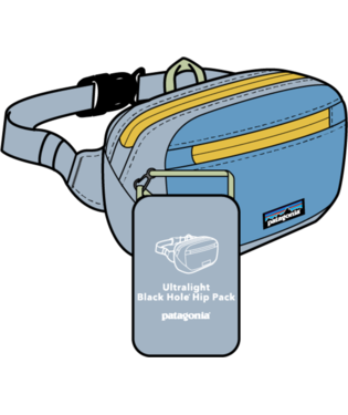 Ultralight Black Hole® Mini Hip Pack 1L - STME