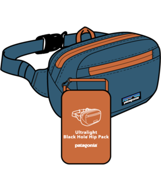 Ultralight Black Hole® Mini Hip Pack 1L - WAVB