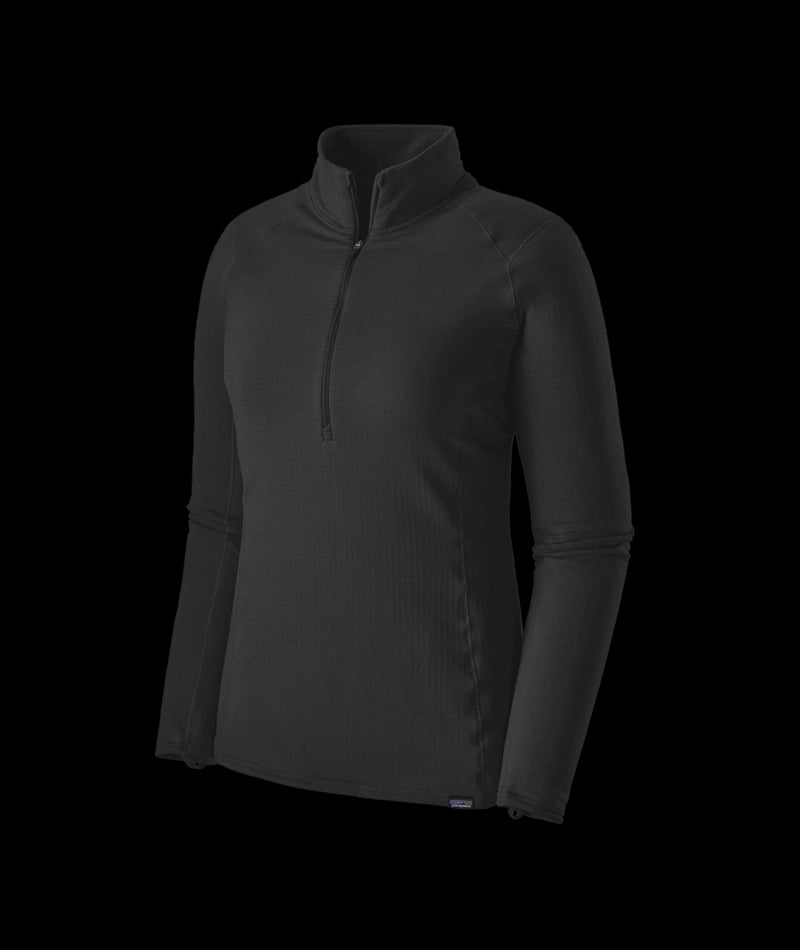 Women's Capilene® Thermal Weight Zip-Neck - BLK