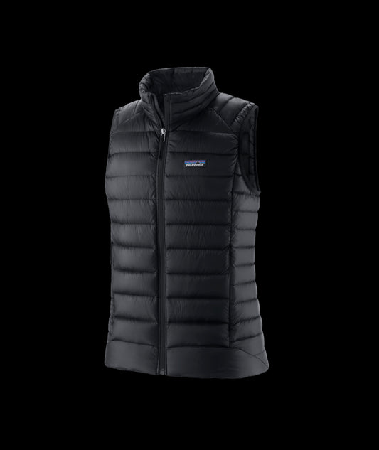 Women's Down Sweater Vest - BLK