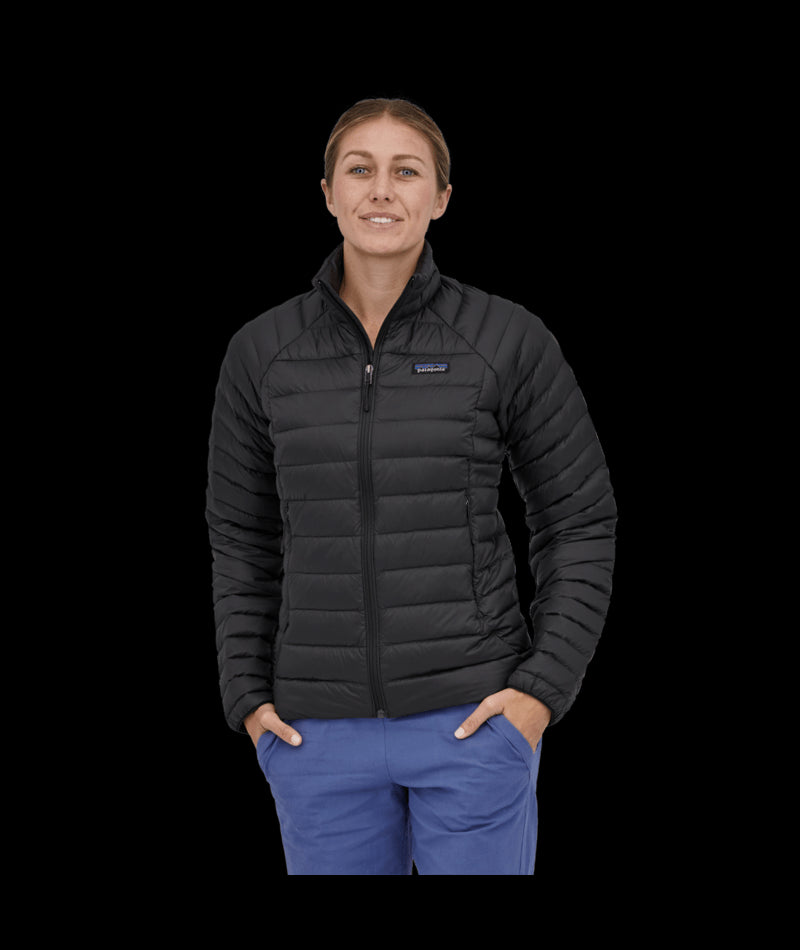Women's Down Sweater - BLK