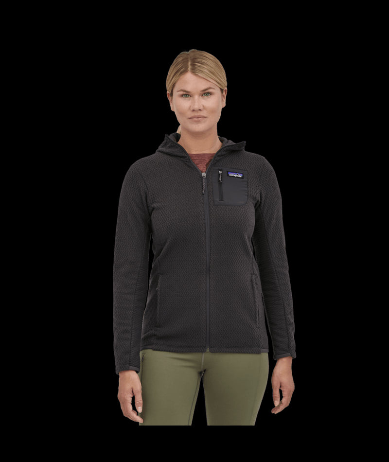 Women's R1® Air Full-Zip Hoody - BLK