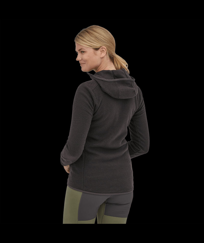 Women's R1® Air Full-Zip Hoody - BLK